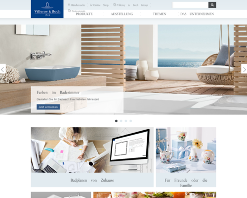 Villeroy & Boch Screenshot