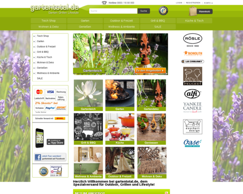 Gartentotal Screenshot
