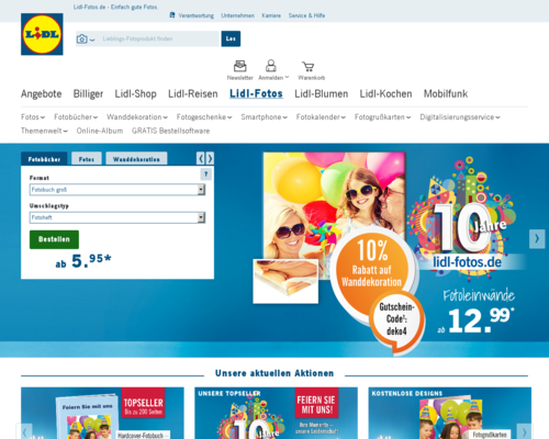 Lidl Fotos Screenshot