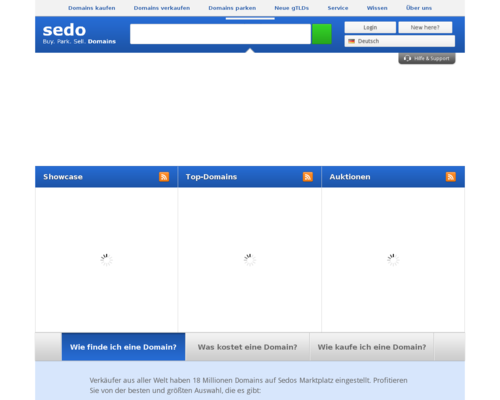 Sedo Screenshot
