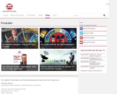 Welt der Wunder Screenshot