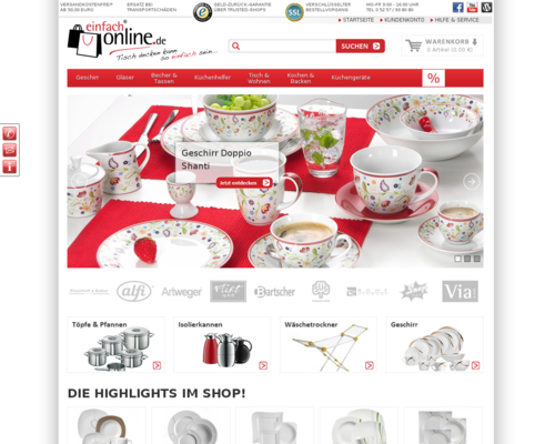 einfach-online.de Screenshot