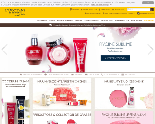L’Occitane Screenshot