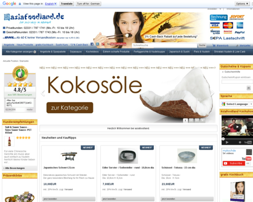 Asia Food Land Screenshot