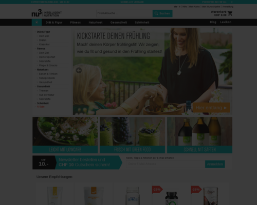 nu3 Schweiz Screenshot