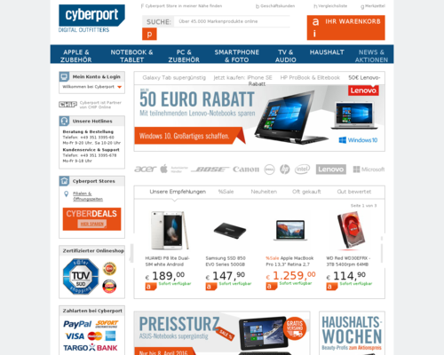 Cyberport Screenshot