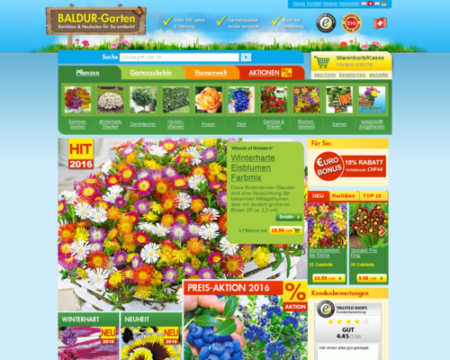 Baldur Garten Schweiz Screenshot