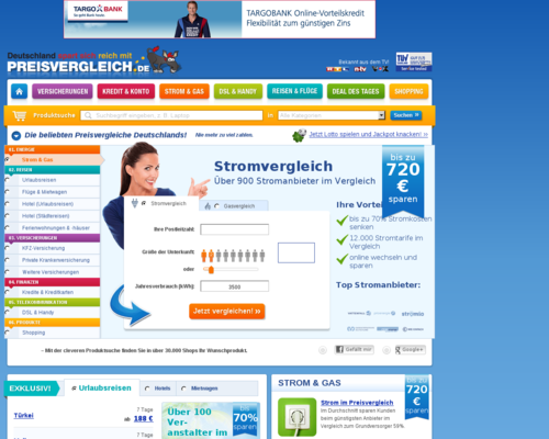 Preisvergleich.de Screenshot
