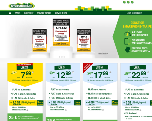 Smartmobil Screenshot