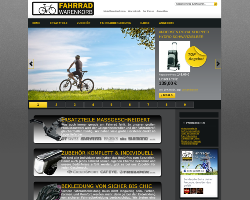 fahrradwarenkorb Screenshot