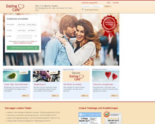 DatingCafe Screenshot