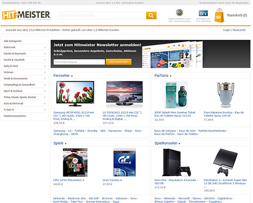 Hitmeister Screenshot