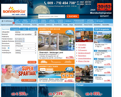 Sonnenklar.tv Screenshot