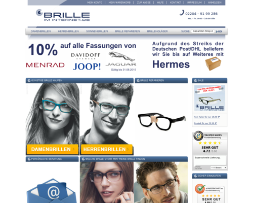 Brille-Im-Internet Screenshot