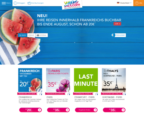 TGV-Europe Screenshot