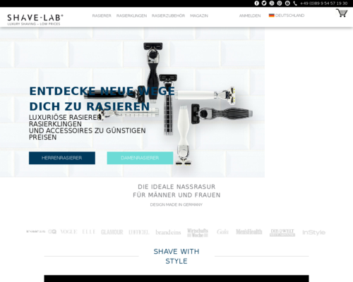 Shave-Lab Screenshot