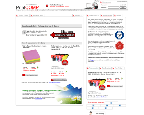 PrintCOMP Screenshot