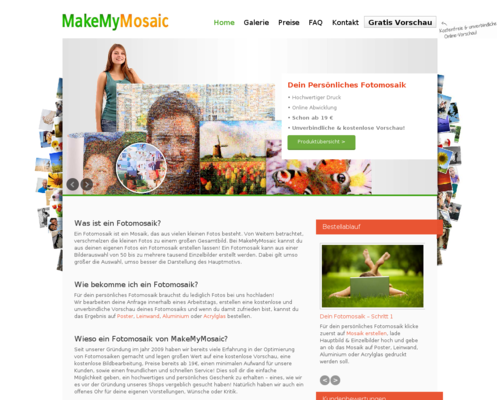 MakeMyMosaic Screenshot