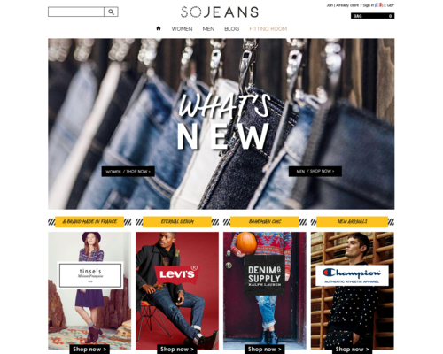 Sojeans Screenshot