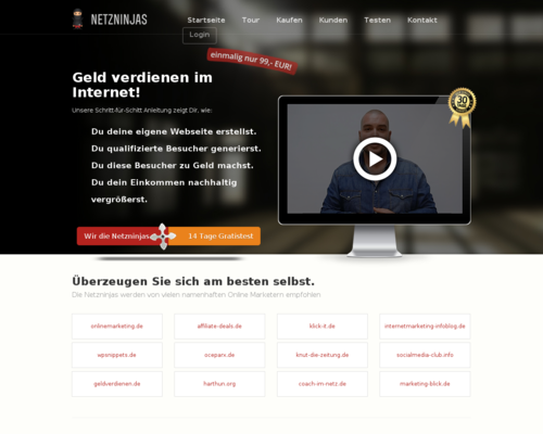 Netzninjas Screenshot
