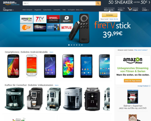 Amazon Screenshot
