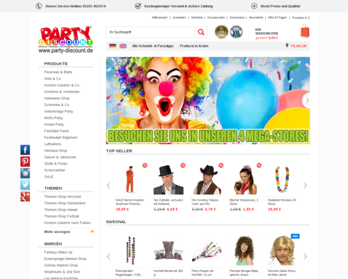 Party-Discount Screenshot