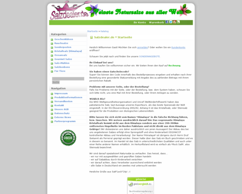 Salzdealer Screenshot