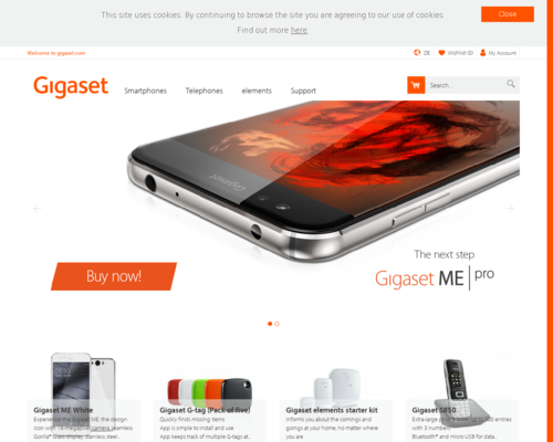 Gigaset Screenshot
