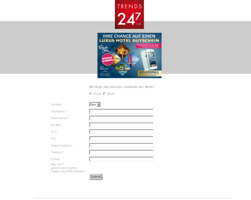 Trends247 Screenshot