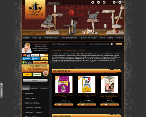 Luxus4Cats Screenshot