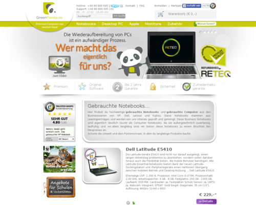 Green Panda Screenshot
