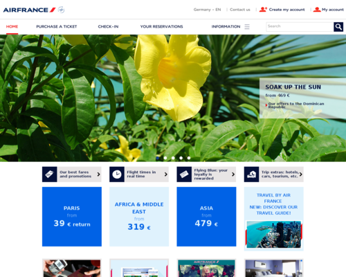 Air France Screenshot