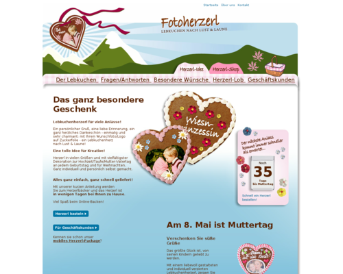 Fotoherzerl Screenshot