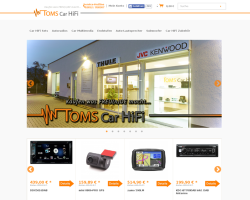 Toms Car Hifi Screenshot