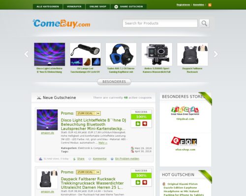 Comebuy Screenshot