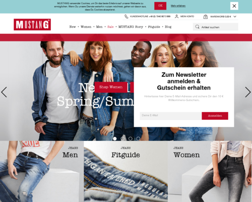 MUSTANG Jeans Screenshot