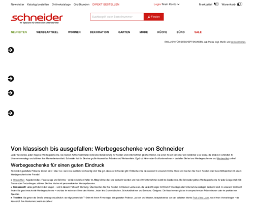 Schneider Screenshot