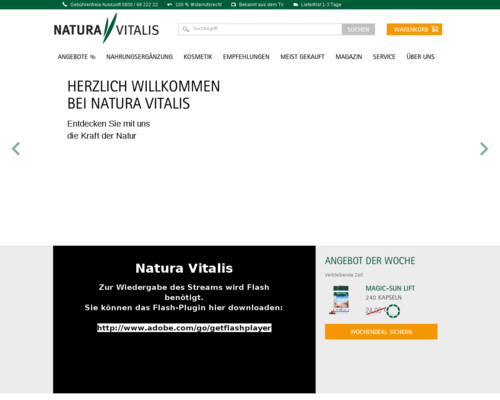 Natura Vitalis Screenshot