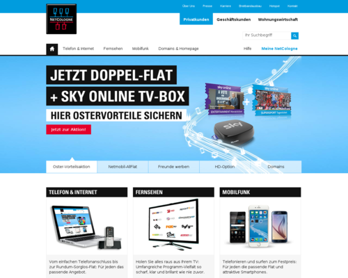 NetCologne Screenshot