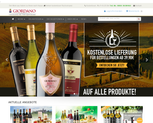 giordano Screenshot