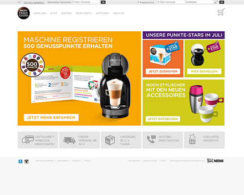Dolce Gusto Screenshot