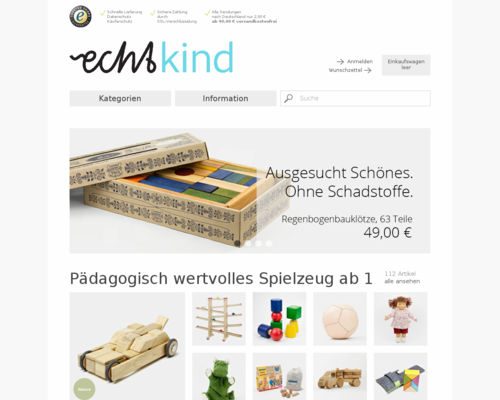 Echtkind Screenshot