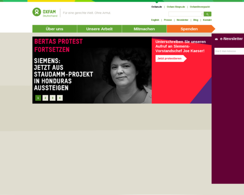 Oxfam Unverpackt Screenshot