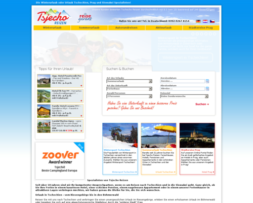 Tschechoreisen Screenshot