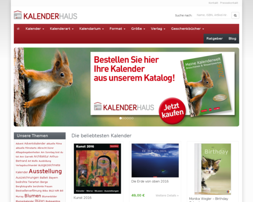 Kalenderhaus Screenshot