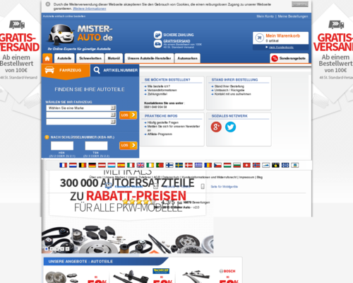 Mister Auto Screenshot