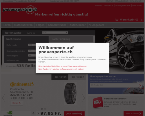 Pneuexperte Screenshot