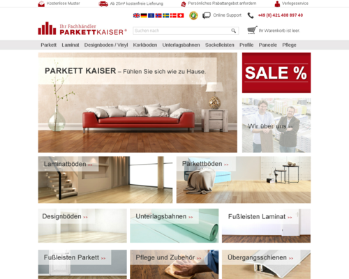 Parkettkaiser Screenshot