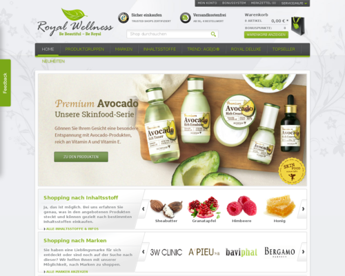 Royal Wellness Screenshot