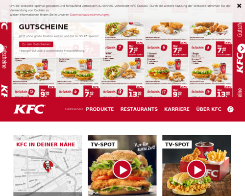 Kentucky Fried Chicken Screenshot